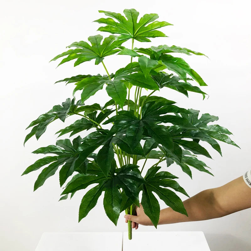 Artificial tropical monstera plants decorative foliage for indoor and outdoor use - vue 17 sur 21