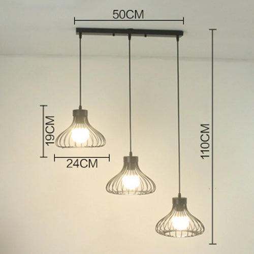 Minimalist modern chandelier for indoor lighting nordic style - vue 7 sur 7