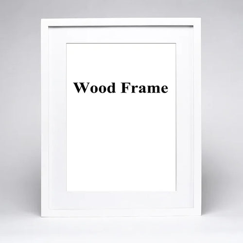 Wooden frame for painting and photo with mount - vue 10 sur 17