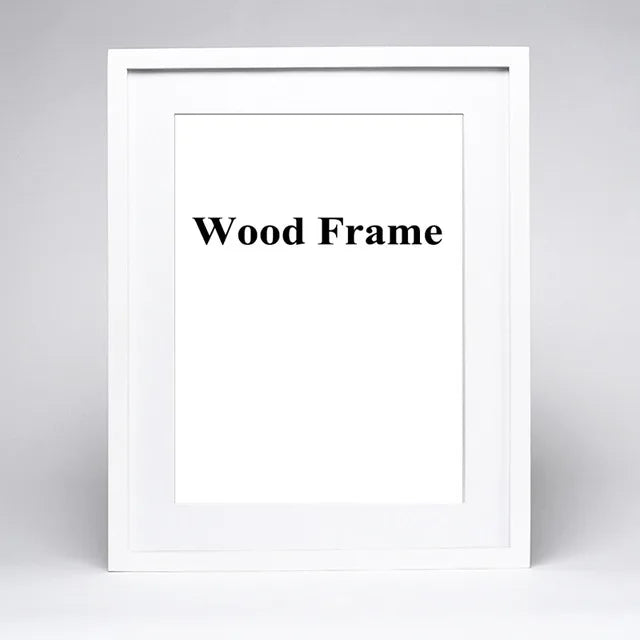 Wooden frame for painting and photo with mount - vue 9 sur 17