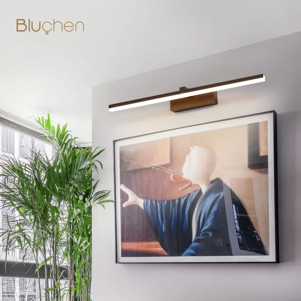 Modern aluminium LED wall light for decorative lighting - vue 3 sur 6