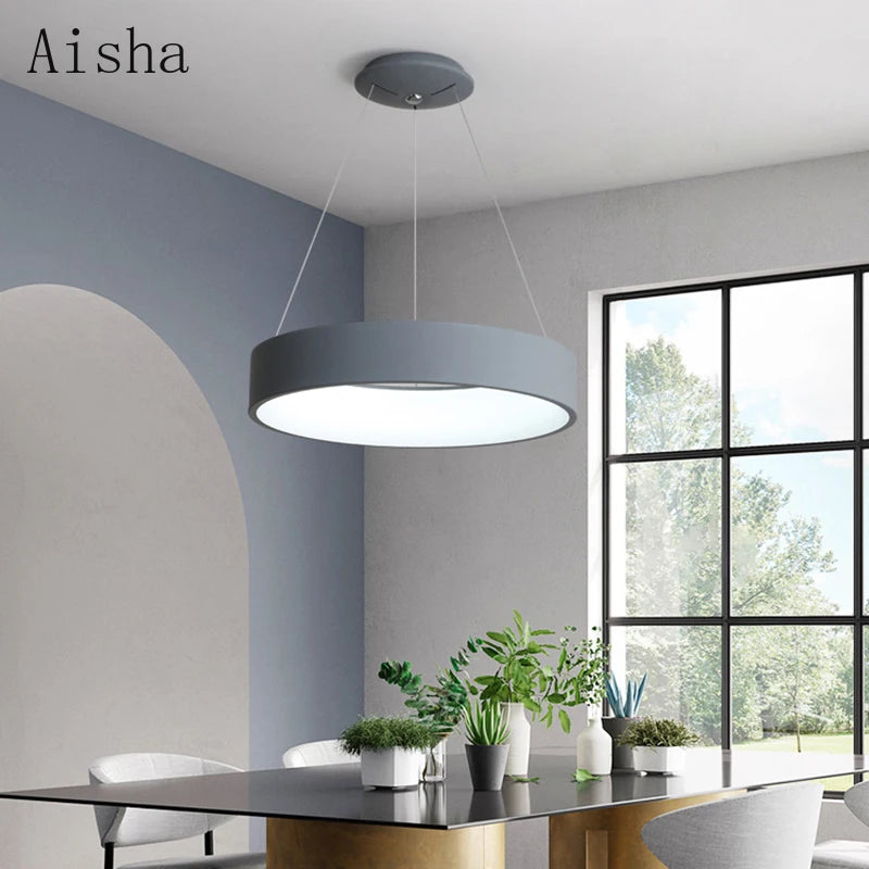 Design LED pendant light for elegant ambient lighting - vue 4 sur 8