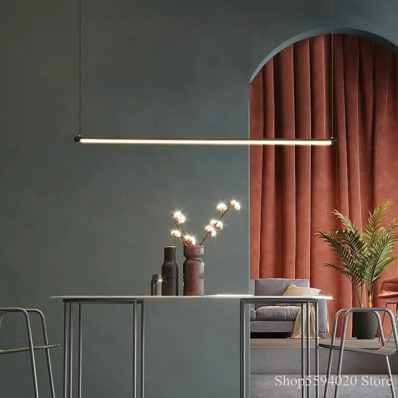 Minimalist LED chandelier for modern and elegant decor
