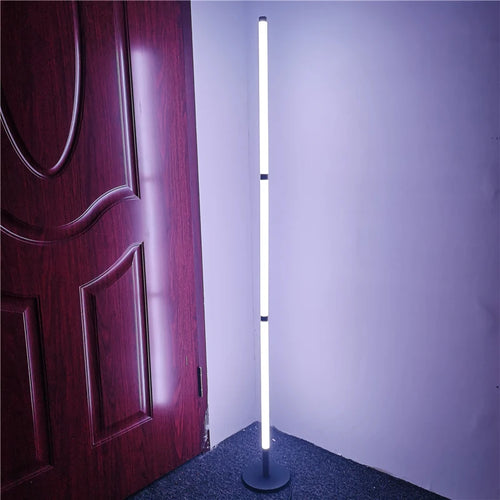 Modern detachable corner floor lamp with LED light - vue 5 sur 15