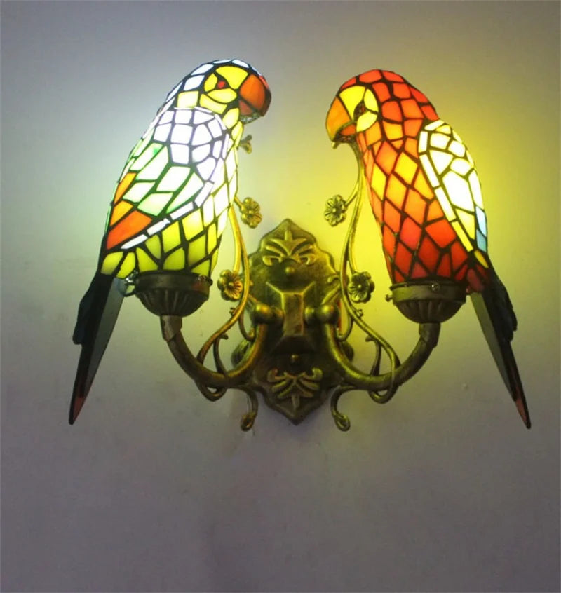 applique murale en verre coloré pour déco créative lumineuse - vue 4 sur 22