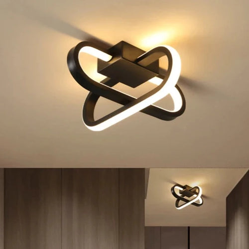 Modern warm/cool LED pendant light for decorative lighting - vue 2 sur 12