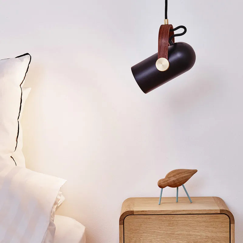 Industrial iron pendant light for interior decoration - vue 3 sur 8