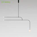 Modern black metal pendant light for contemporary interiors