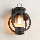 American waterproof wrought iron wall light for outdoor