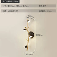 Modern and creative LED wall light for indoor decoration