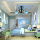 Mediterranean Tiffany mermaid chandelier for creative interiors