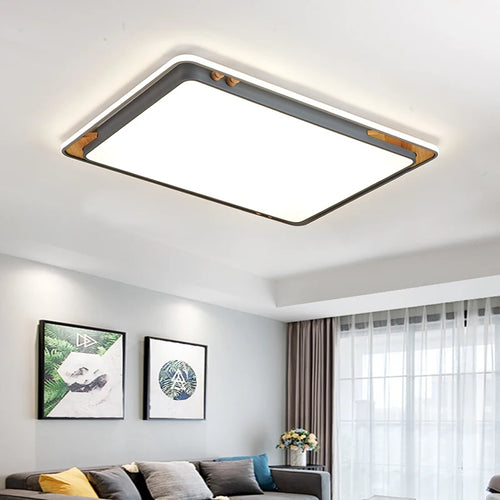 Contemporary macaron rectangle ceiling lights for interior decoration