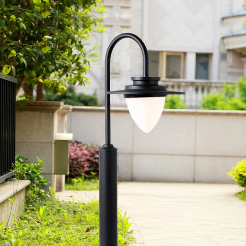Modern outdoor aluminium lawn lamp for garden