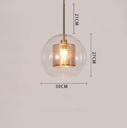 Modern nordic designer pendant light for interior decoration - vue 13 sur 13
