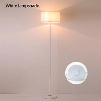 Minimalist bedside lamp with creative foot switch