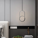 Modern minimalist nordic style hanging bedside lamp