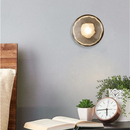 Glass design wall light for elegant modern decor