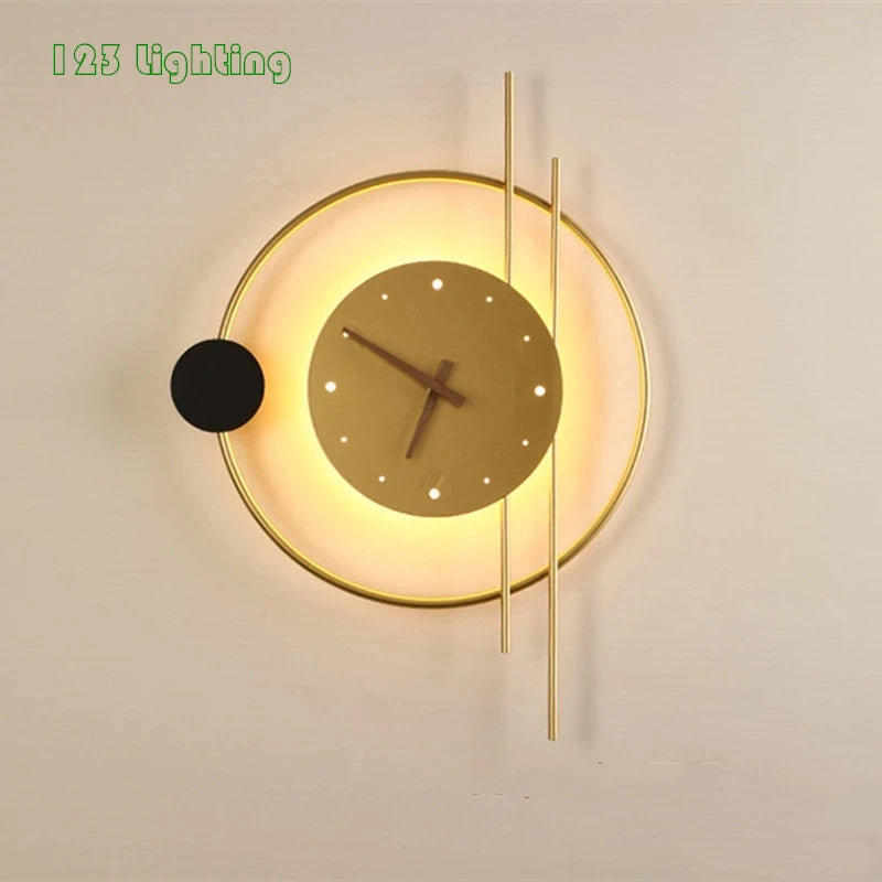 Modern design LED wall light for an elegant interior - vue 6 sur 12