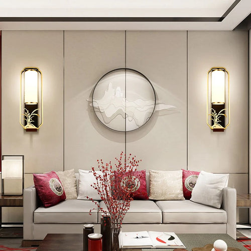 Retro vintage industrial wall light for indoor use - vue 7 sur 10