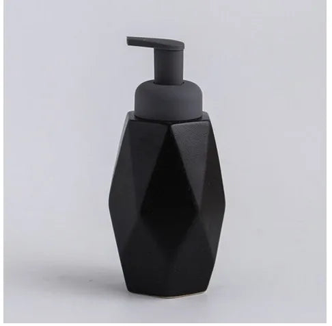 ceramic soap dispenser pressing foam for bathroom