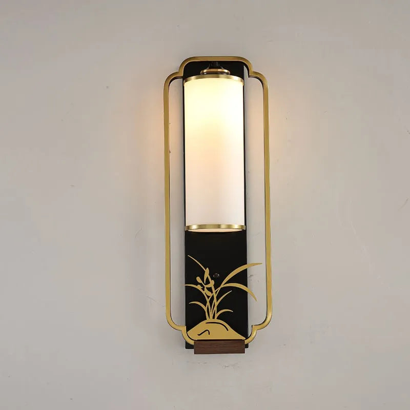 Retro vintage industrial wall light for indoor use - vue 5 sur 10