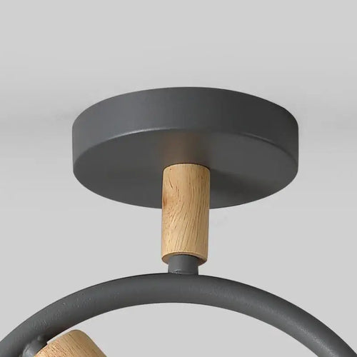 Simple Nordic ceiling light for corridor and staircase - vue 6 sur 9