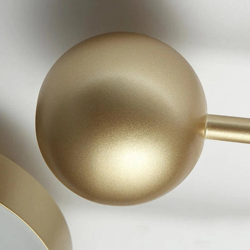 Nordic metal LED wall light for modern interiors - vue 5 sur 5