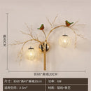 Nordic aluminium bird nest LED wall light romantic