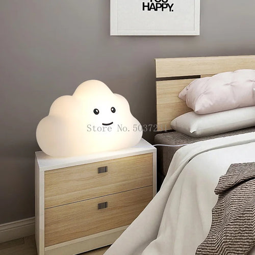 Decorative cloud wall light for children's room with creative design - vue 12 sur 11