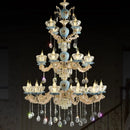 Modern crystal chandelier for elegant and refined lighting