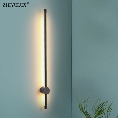 Simple wall light with plug modern LED for living room, study, bedroom, corridor, kitchen, bedside and hallway indoor lighting - vue 6 sur 20