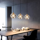 Contemporary crystal chandelier for restaurant, café and bar