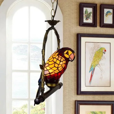 Tiffany LED wall light for unique interior decoration - vue 18 sur 20