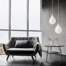 Nordic style creative water drop design pendant light