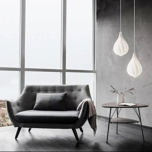 Nordic style creative water drop design pendant light - vue 4 sur 8