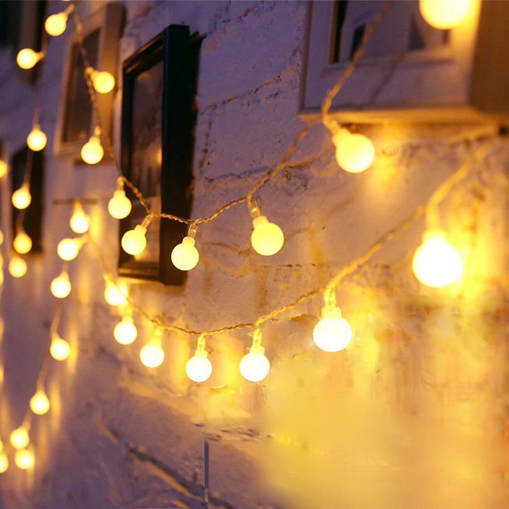 LED string lights for Christmas, weddings and parties