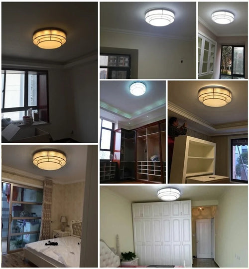 Retro copper ceiling light for an elegant and warm interior - vue 5 sur 6