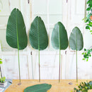 Large artificial tropical foliage plants for wedding decoration