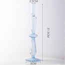 Crystal and glass wedding candle holders and centrepieces