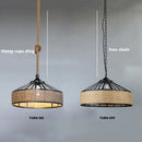 Iron rope industrial loft creative pendant light for restaurant, bar, café and dining room
