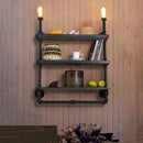 Industrial vintage wall light American style iron