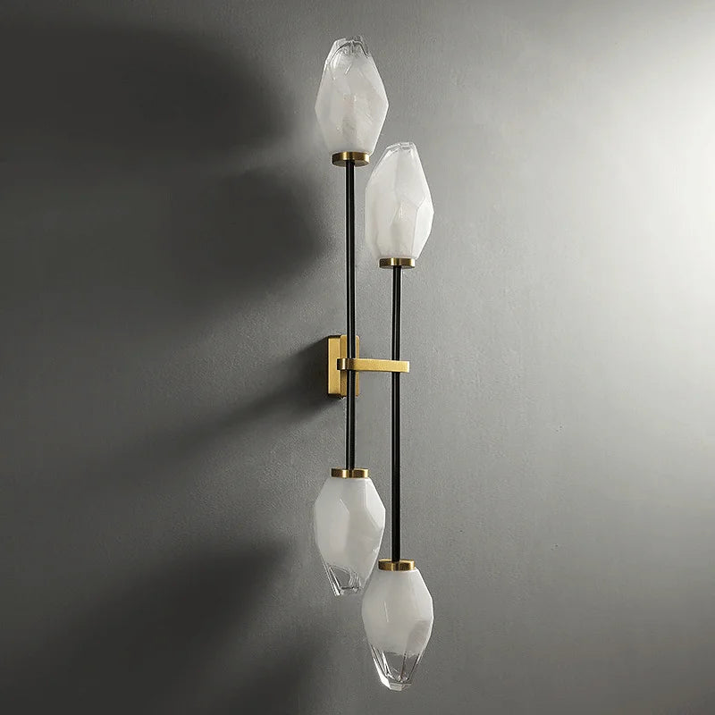 Modern nordic copper wall light for interior decoration - vue 3 sur 8