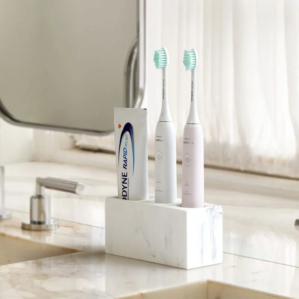 Practical toothbrush and toothpaste organiser - vue 2 sur 8