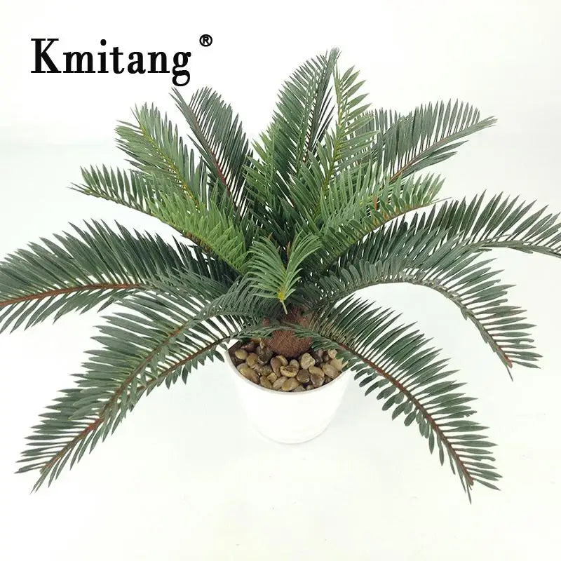 Artificial palm tree tropical plants for indoor and outdoor decor