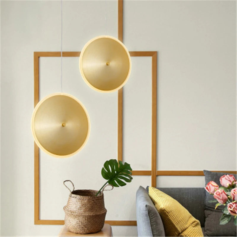 suspension nordique créative en métal pour intérieur moderne - vue 5 sur 8