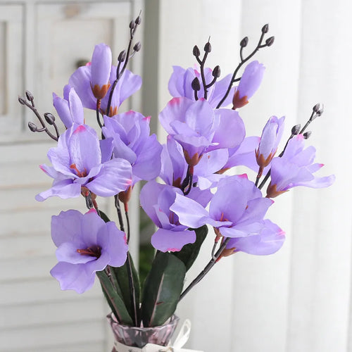 5 forks heads tangpu magnolia wedding floral decoration - vue 8 sur 10