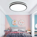 Ultra-slim modern LED ceiling light with dimmable brightness