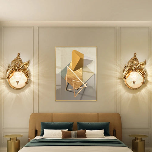 retro elephant wall light vintage decor for interior - vue 6 sur 8