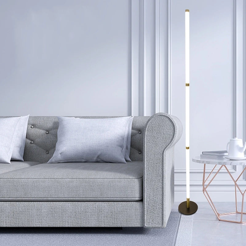 Modern detachable corner floor lamp with LED light - vue 5 sur 15