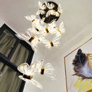 Modern butterfly chandelier for an elegant and cosy interior